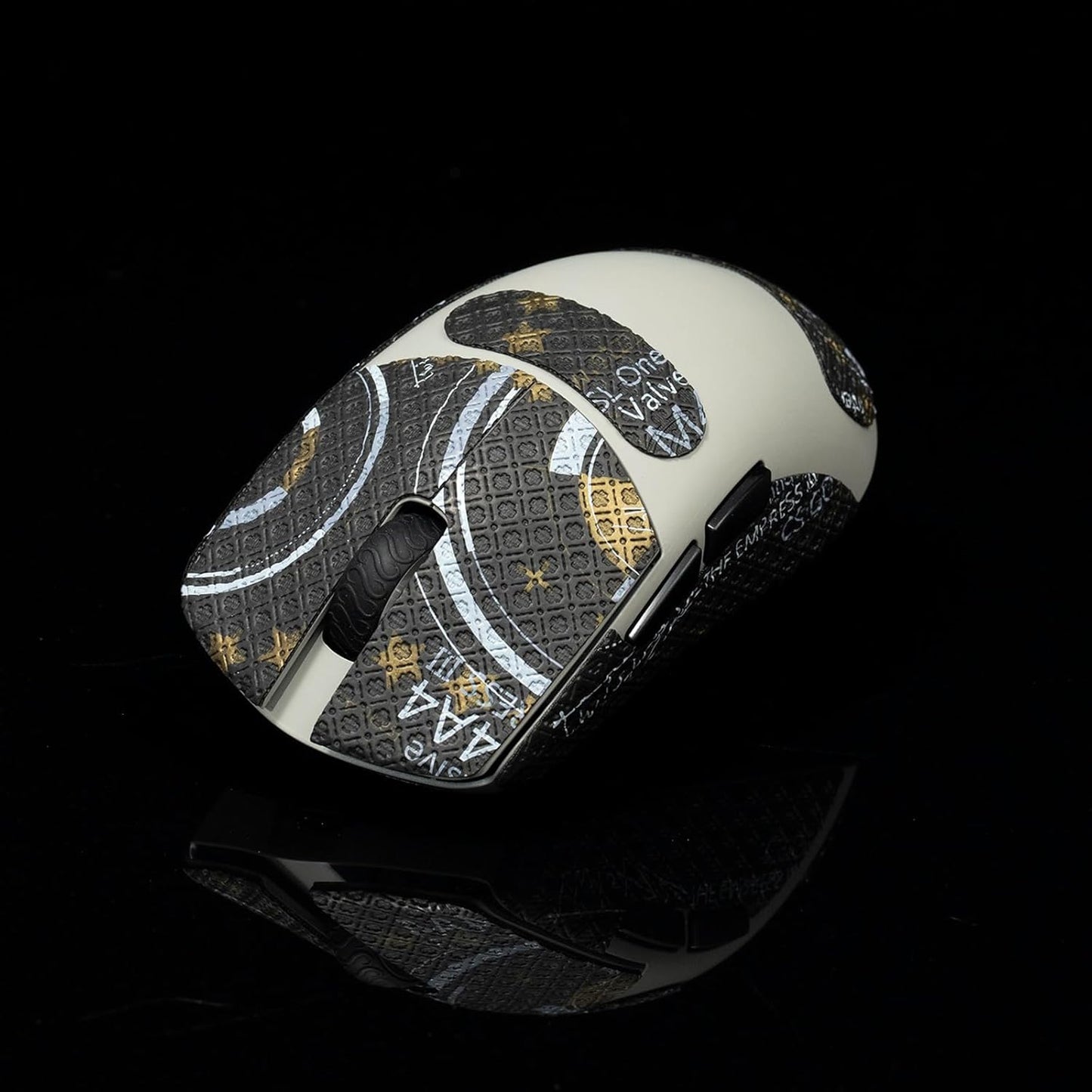 Grip Tape for Lamzu Atlantis Maya - Anti-Slip,Enhanced Control, Sweat Resistance,Improves FPS Gaming Grip & Mouse Protection [Pre-Cut] M4A4 0.4mm