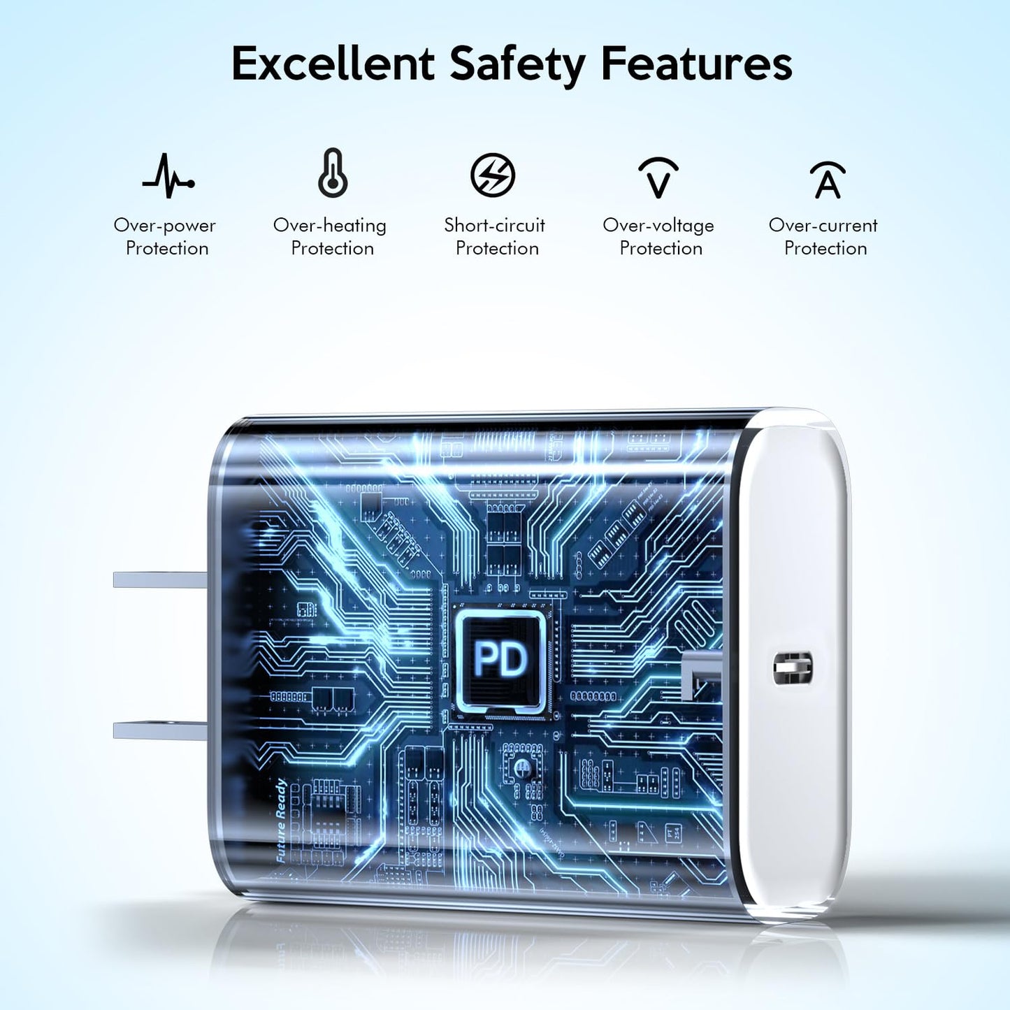 iPhone 16 15 Pro Charger Fast Charging,20W Fast USB C Charger Block 3Pack USBC Type C Fast Charging 6FT Woven Charge Cable for Apple iPhone16 Pro Max/16e/16 Pro/16 Plus/15/15 Pro Max/iPad Pro/AirPods