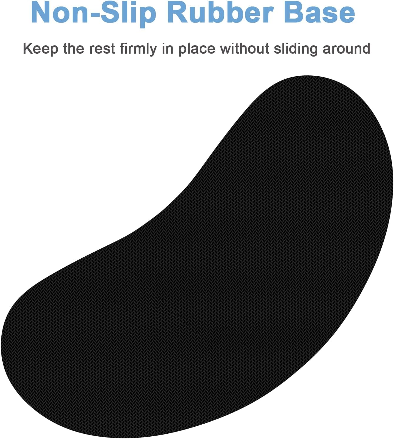 Dapesuom Mouse Wrist Rest, Ergonomic Memory Foam Mouse Wrist for Computer Desk Mats Support, Hand Rest Pad Cushion for Gaming, Office, Laptop, Men, Women, Pain Relief & Easy Typing, Radiant Orchid