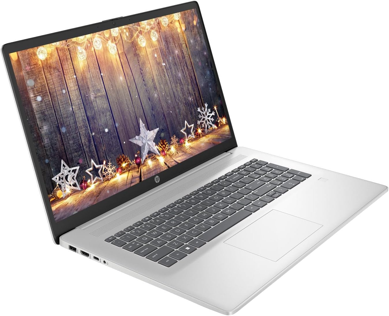 HP 17.3" Business Laptop Computer, 32GB RAM 1.2TB Storage (1TB SSD+256GB Docking Station Set), 10-Core Intel Core i5, Windows 11 Pro & Microsoft Office Included, Fingerprint Reader, PLUSERA Earphones