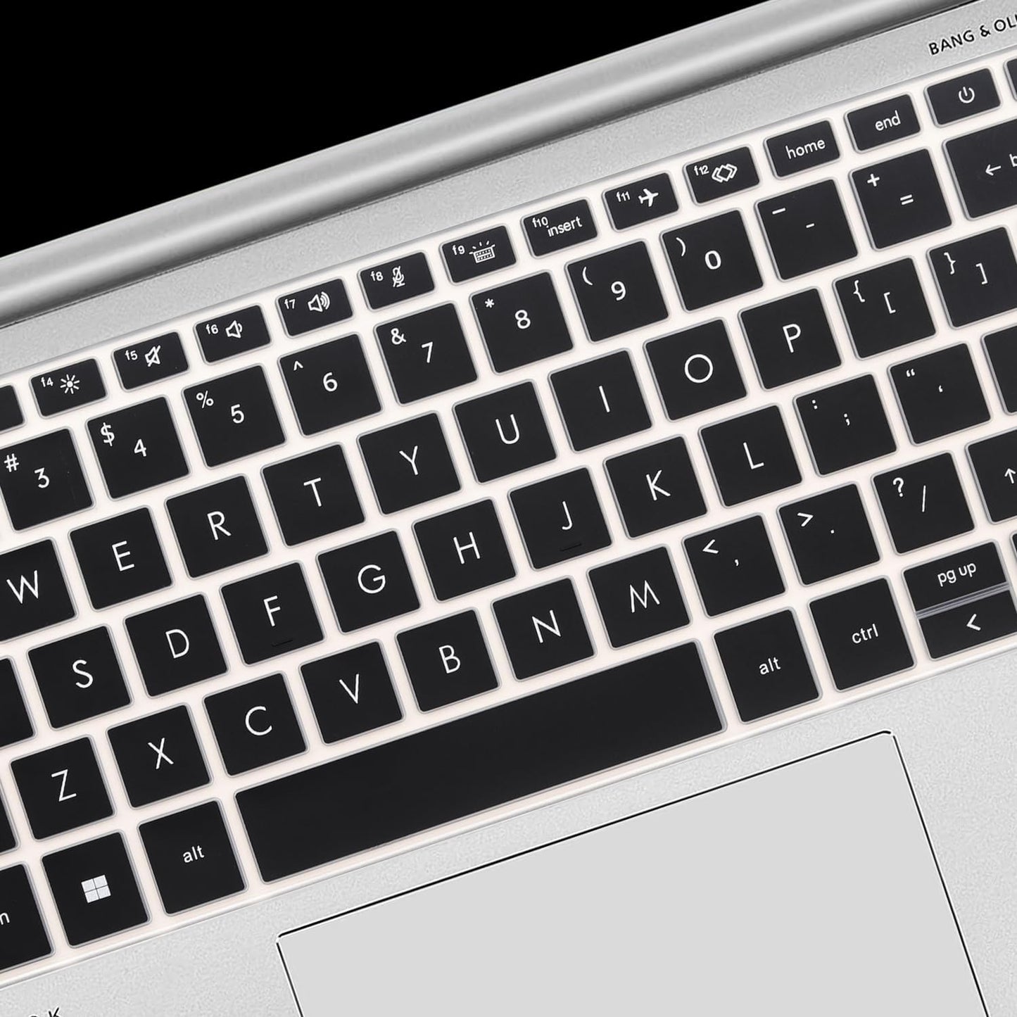 Keyboard Cover for HP EliteBook 830 835 840 845 1040 G9 G10 2024 2023 2022 13.3 14 inch Laptop Accessories Keyboard Protective Skin (Not fit The 830/840/845/1040 G11 G8 G7 G6 G5 G4 G3)-Black