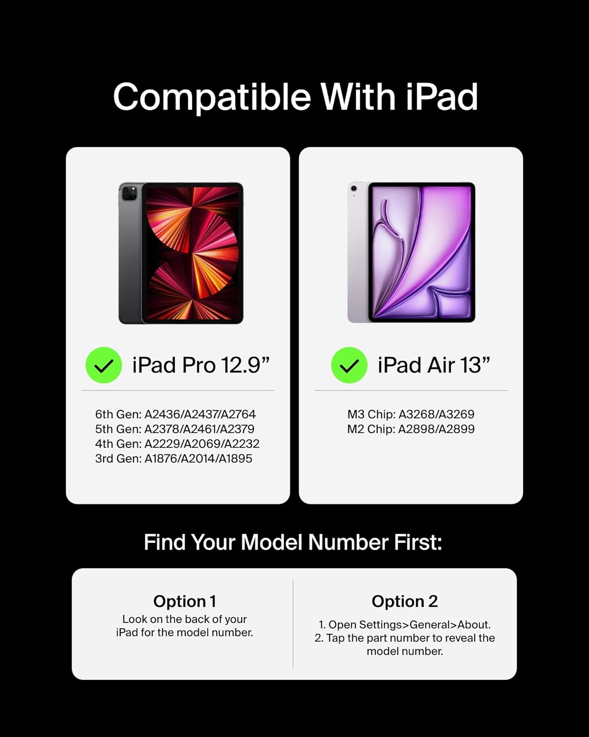 Belkin Pro Keyboard Case w/Magnetic Stand, Backlit Bluetooth Keyboard, Multi-Gesture Controls, Magnetic Apple Pencil Storage Compatibility, & Multimedia Keys for iPad Pro 12.9" & iPad Air 13" - Black