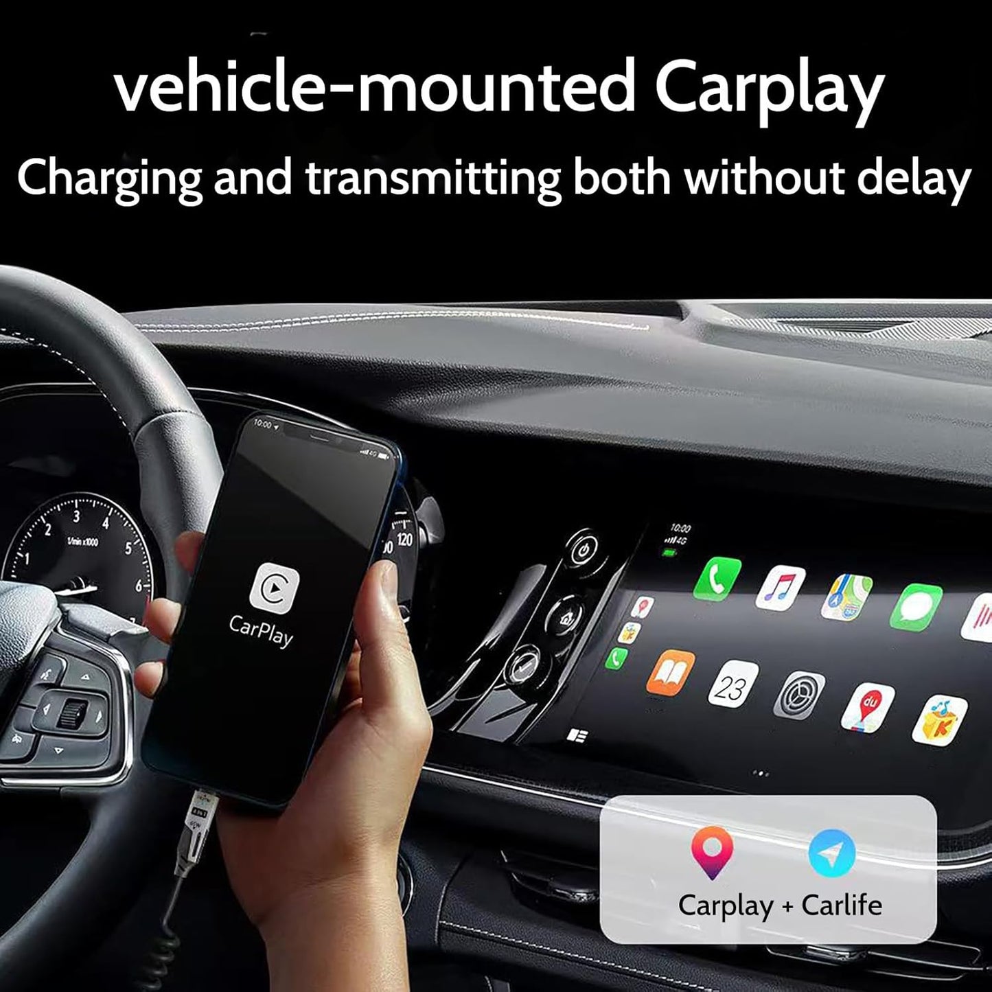 65W 4-in-1 Retractable Fast Charging Cable, 2M/6.5ft Spring Coiled USB-C to L/USB-C/USB-A Multi-Device Cord for iPhone 15/14/13, iPad, Samsung, MacBook, Laptop, Car, Tablet (2)