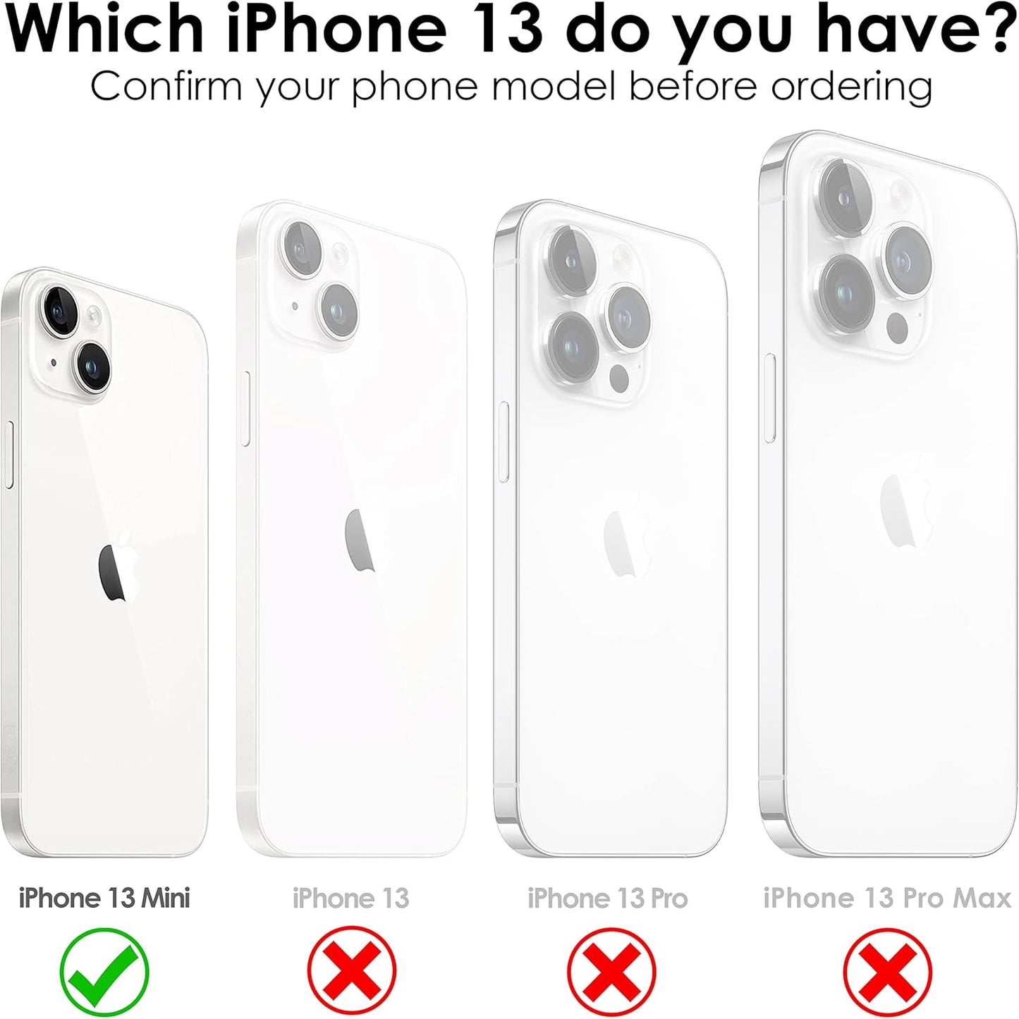 Blaspins Crossbody Lanyard Strap Case for iPhone 13 Mini, Neck Cross Body, Adjustable Holder Removable, Drop Protection Shockproof, Hands-Free Silicone Case 5.4 inch, 150 cm Strap, iP13mini - Purple