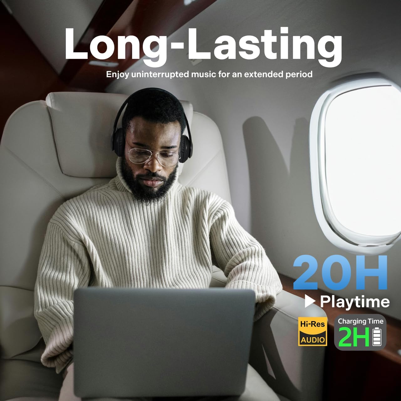 iJoy Bluetooth Headphones Over Ear, Wireless and Wired Foldable Headset Built-in Microphone, FM, Micro SD Card Slot - (Pink) Adults Kids Men Women