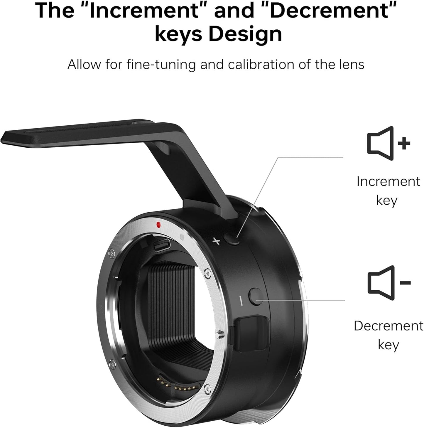 VILTROX EF-DL Lens Mount Adapter Auto Focus EF/EF-S Lens to DJI Ronin 4D Camera Lens Adapter Converter with USB Type-C Upgrade Compatible with Canon EF/EF-S Lens to DJI Ronin 4D Camera