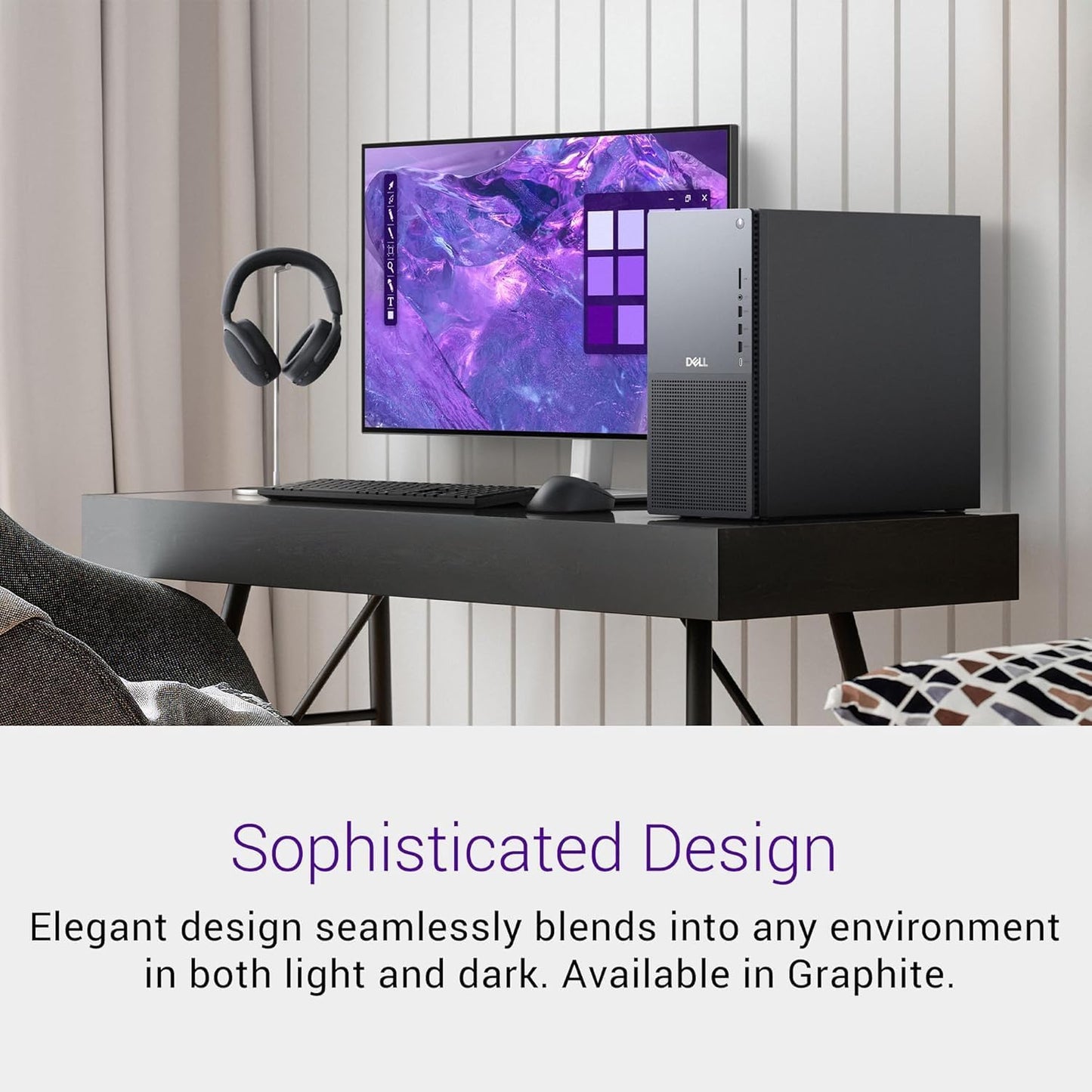 Dell Tower Plus EBT2250 Desktop Computer - Series 2 Intel Core Ultra 9 285 24-Core Processor up to 5.6 GHz, 32GB DDR5 RAM, 16TB (2 x 8TB) SSD, Intel UHD Graphics 770, Windows 11 Home, Graphite