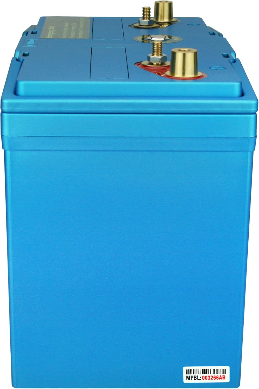 Deep Cycle Lithium Ion Marine Battery Group 27 Dual Terminal Replaces Optima D27M Blue Top 900CCA