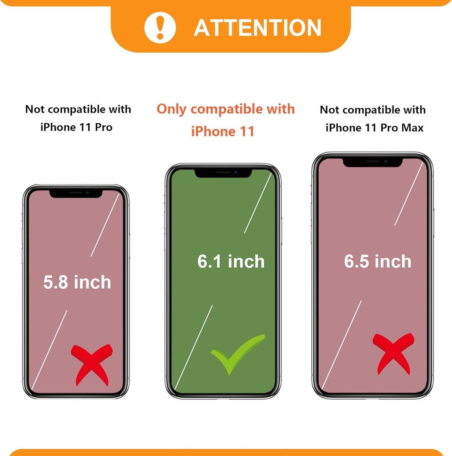 Bocasal Crossbody Wallet Case for iPhone 11 with Card Holder,Zipper Card Slot Protector Shockproof Purse Cover with Removable Cross Body Strap 6.1 Inch(Black)