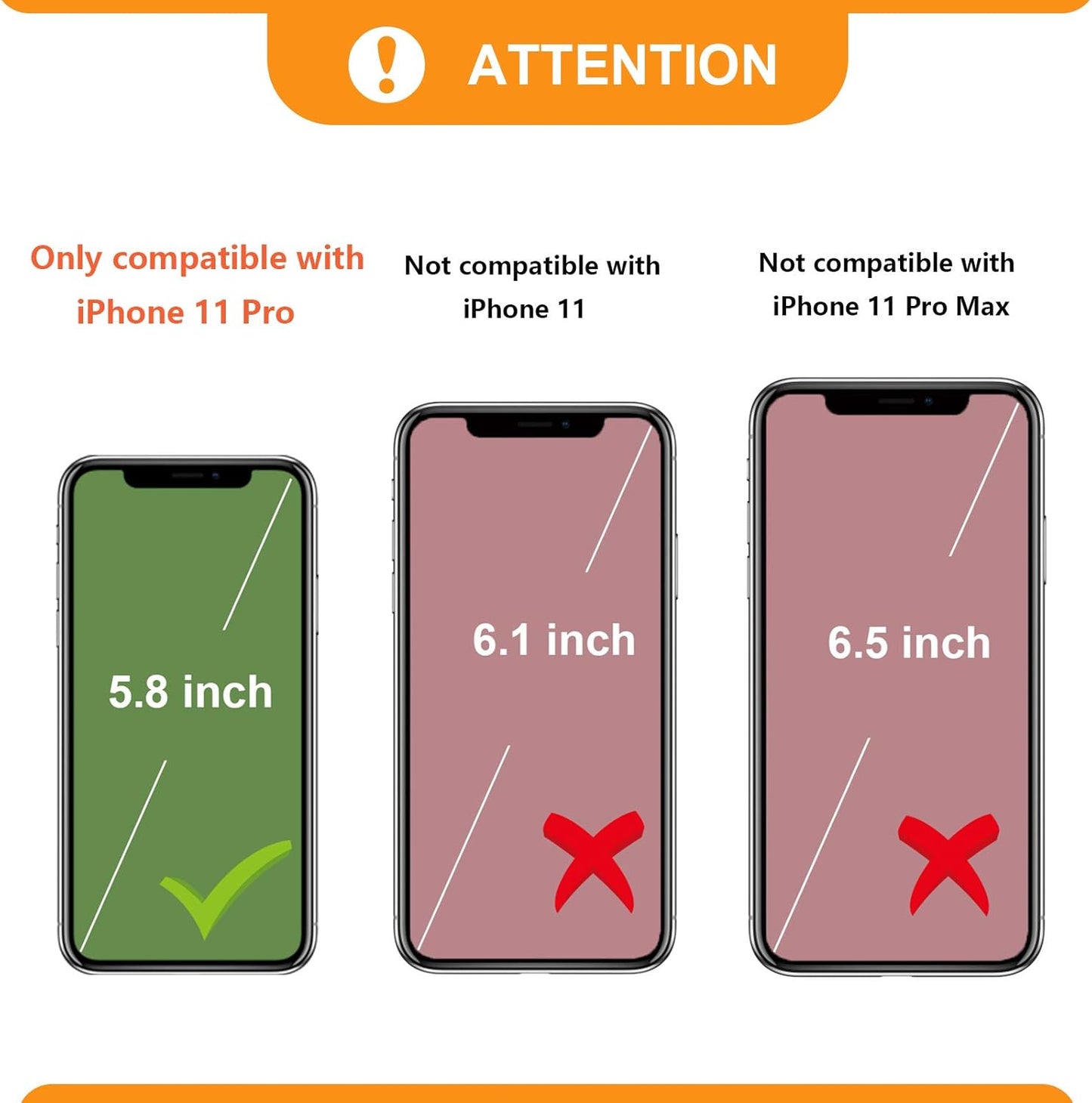 Bocasal Crossbody Wallet Case for iPhone 11 Pro with Card Holder,Zipper Card Slot Protector Shockproof Purse Cover with Removable Cross Body Strap 5.8 Inch(Rose Gold)