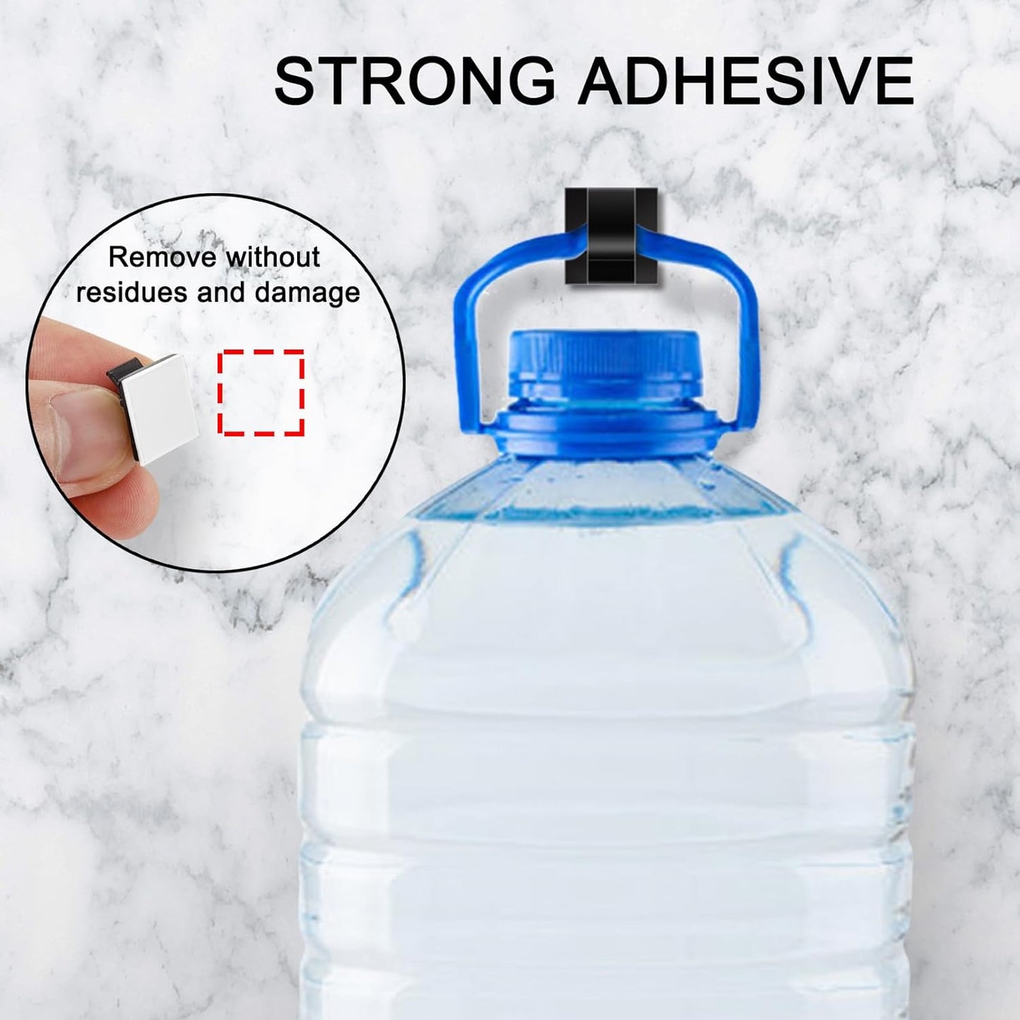 65 Pcs Cable Clips, Adhesive Cable Organizer Cord Holder Wire Clip Wire Management Self Adhesive Hooks Wire Holder for Office, Home(Black, 65PCS -Large)