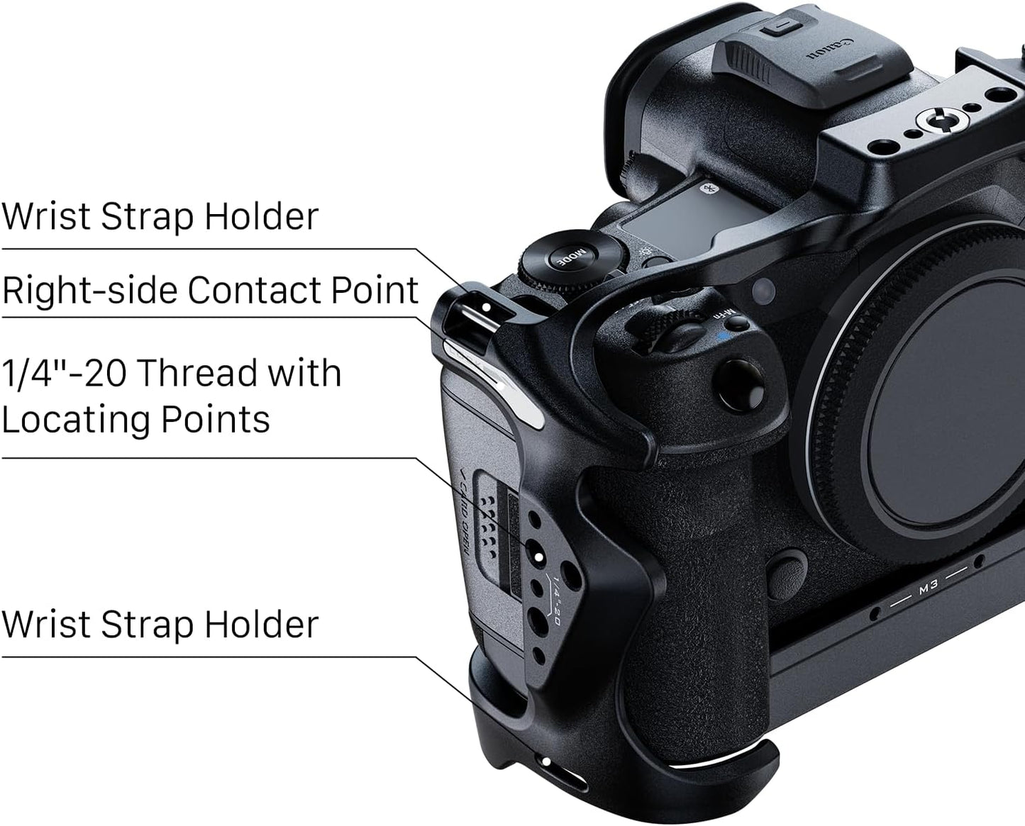 Tilta Camera Cage Advanced Kit with Cooling System Compatible with Canon R5 Mark II - Black