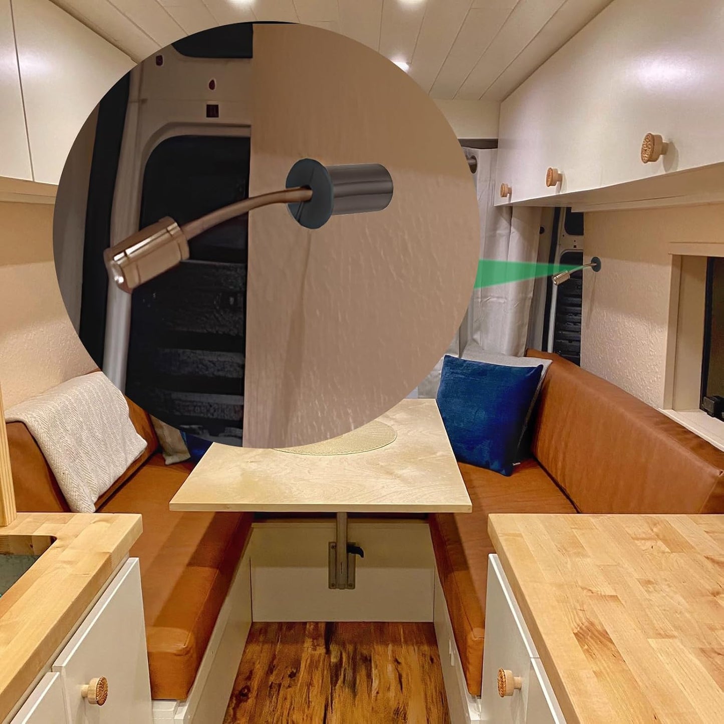 2pc Starlink Cable Grommet 1" Silicone Waterproof Wall Hole Pass Through Split Cable Bushings for TV Wire Ethernet Cord, Starlink Cable Routing Kit Accessories, 38mm/1.5" Ht, Black