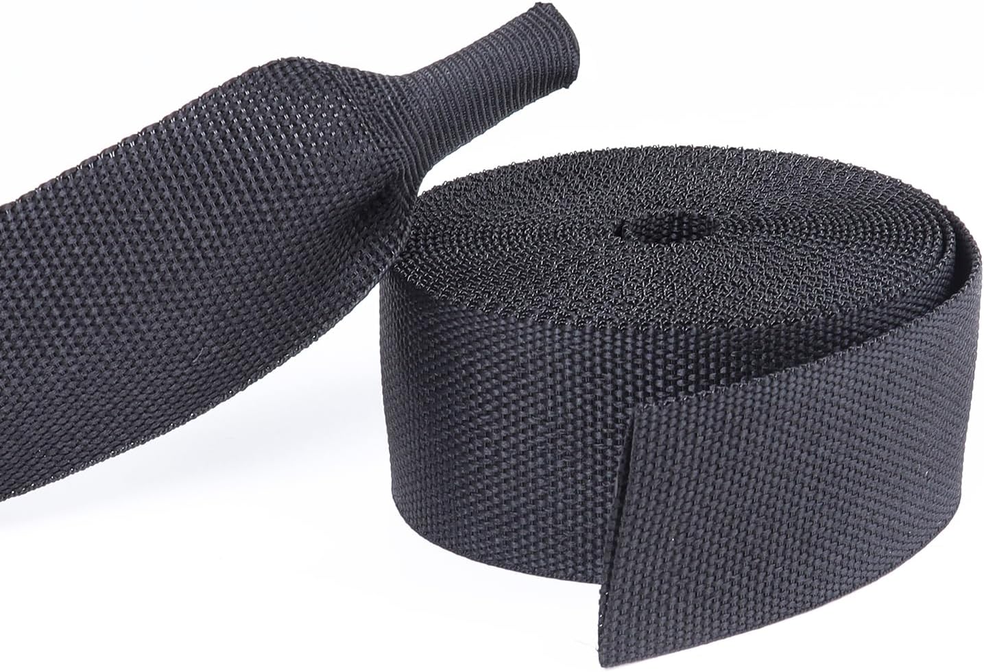 Heat Shrinkable Braided Sleeving 2:1 Ratio- Abrasion Protection Flexibility Wiring Harness Cable Sheath (3/4" ID, 16ft)