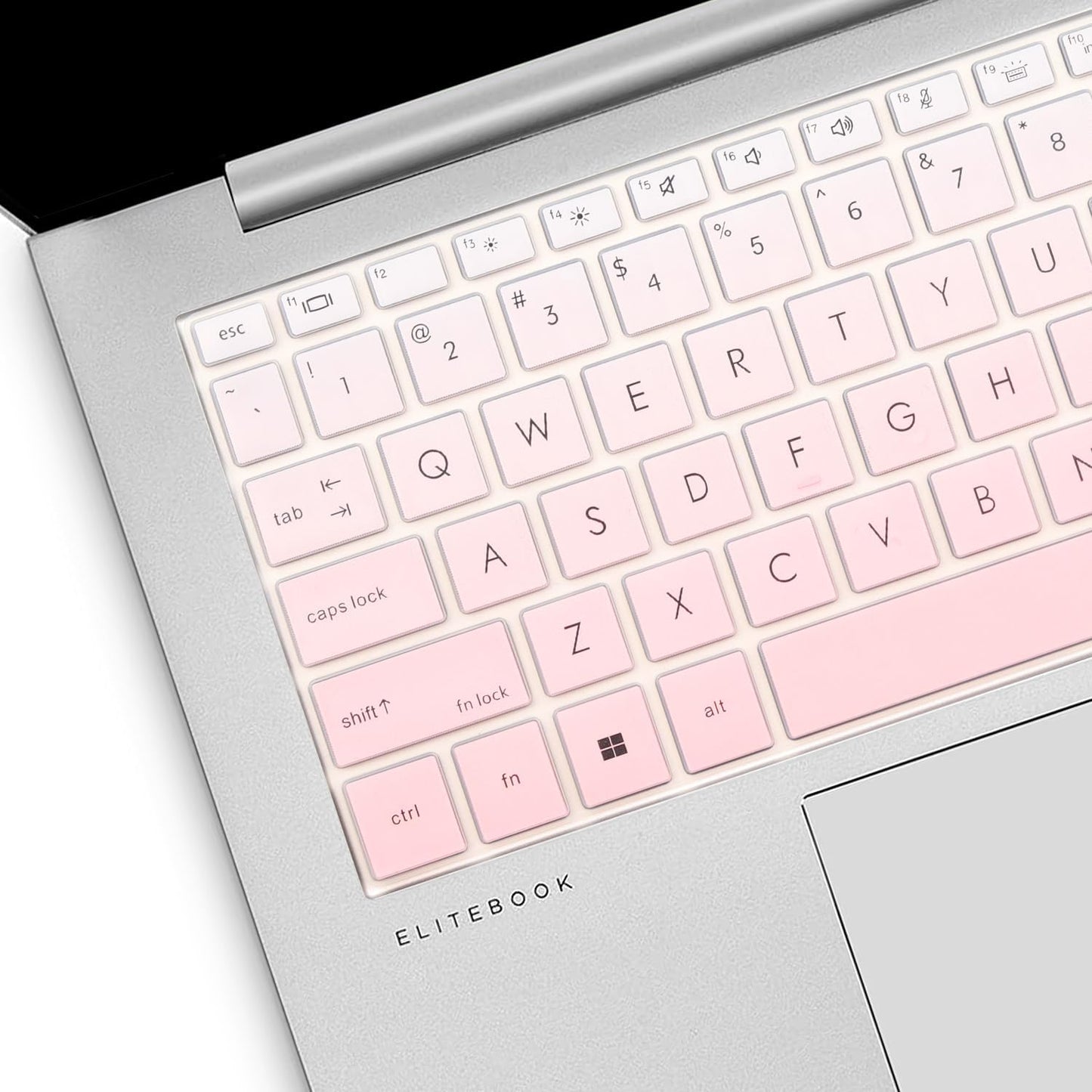 Keyboard Cover for HP EliteBook 830 835 840 845 1040 G9 G10 2023 2022 13.3 14 inch Laptop Accessories Keyboard Protective Skin (Not fit The 830/840/845/1040 G8 G7 G6 G5 G4 G3) -Ombrepink