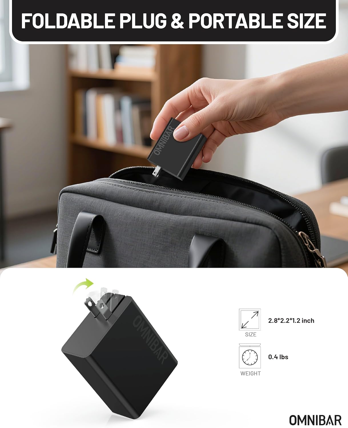 100W USB C Charger,100W Laptop Fast Charger 3-Port GaN Foldable Fast Wall Charger Block,PD3.0 PPS Power Adapter for MacBook Pro/Air,iPad Pro,iPhone 16 Pro,Galaxy S24 Ultra,Steam Deck,Google Pixelbook