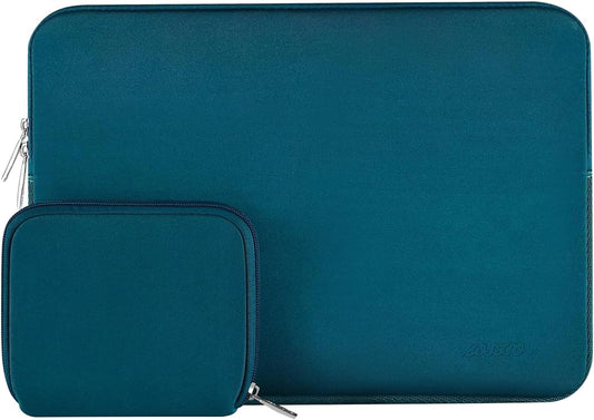 MOSISO Laptop Case 16 inch, 15-15.6 inch Laptop Sleeve Bag Compatible with MacBook Pro 16 inch, HP, Acer, Dell, Lenovo, ASUS Notebook, Neoprene Computer Sleeve Bag with Small Case, Deep Teal