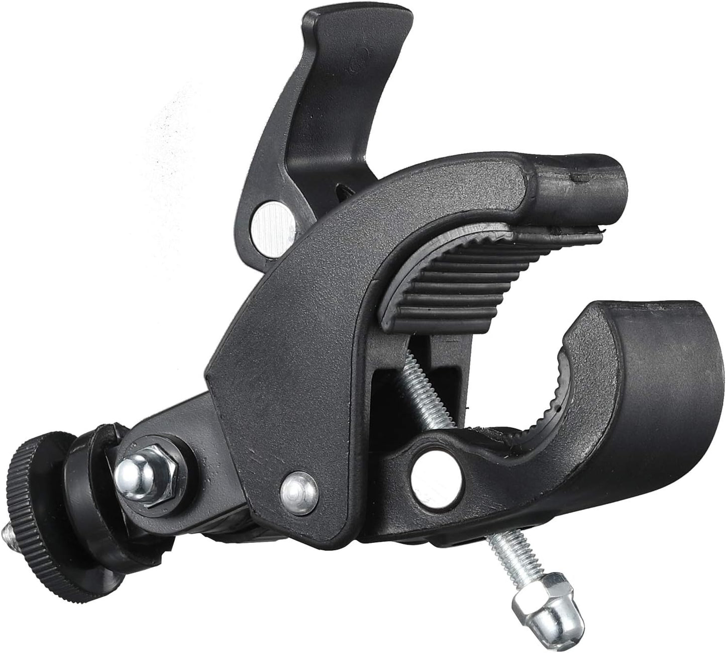 Camera Super Clamp with 1/4"- 20 Threaded Head Compatible for LCD Monitor,DSLR Cameras,DV,Flash Light,Studio Backdrop,Bike, Microphone Stands, Music Stands,Tripod, Motorcycle,Rod Bar