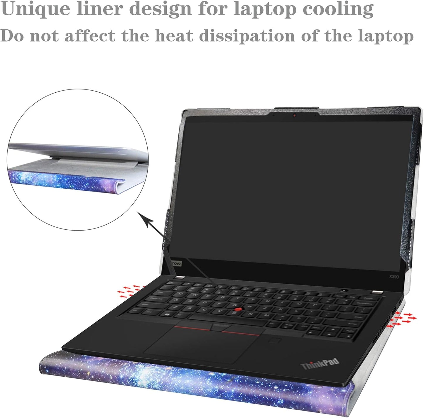 Alapmk Protective Case for ASUS Zenbook 14 UX3405 UX3405MA-PH77,Case for Acer Swift 14 AI SF14-51T,Case for MacBook Pro 14 Inch 2024 A3401,Case for HP EliteBook X Flip 14 G1i/EliteBook X 14 G1i,Galaxy