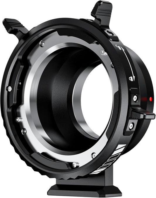 VILTROX PL-E Lens Mount Adapter with Rotary Lock Compatible with PL Lens to Sony E/NEX Mount Cameras A7S3/FS7/5/FX9 /A7R4/R3/a Series/Nex Series