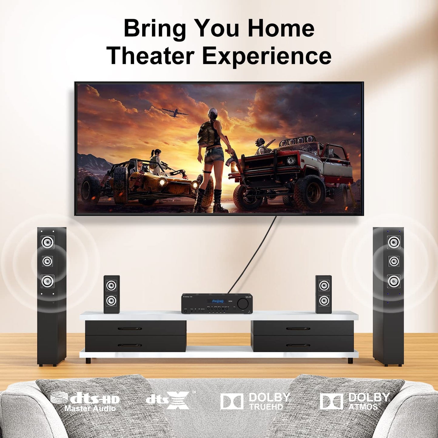 EMK 24K Gold-Plated Optical Audio Cable [30ft/10M] - Digital Toslink SPDIF Cable Compatible with Soundbar to TV, Home Theater - High-Speed Fiber Optic Cable (Silver)