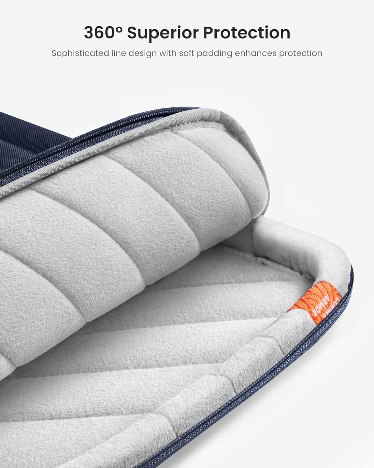 tomtoc 360 Protective Laptop Case for 15-inch 2025 New MacBook Air M4/A3241 M3/A3114 M2/A2941, 15 Inch Microsoft Surface Laptop 7/6, Dell XPS 15 Plus, 15-in MacBook Pro, Acer HP Chromebook 14