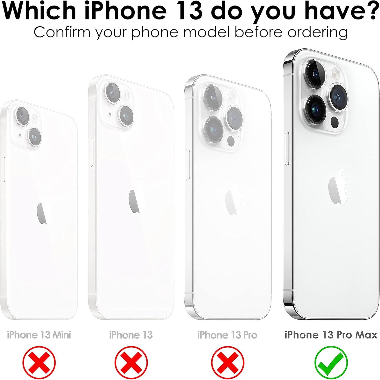 Blaspins Crossbody Strap Phone Case for iPhone 13 Pro Max, Adjustable Rope, Belt Neck Lanyard, String Detach Lanyard,Drop Proof Sturdy,Wrist Hand Free Protective Cover 6.7 inch 13 Pro Max - Pine Green