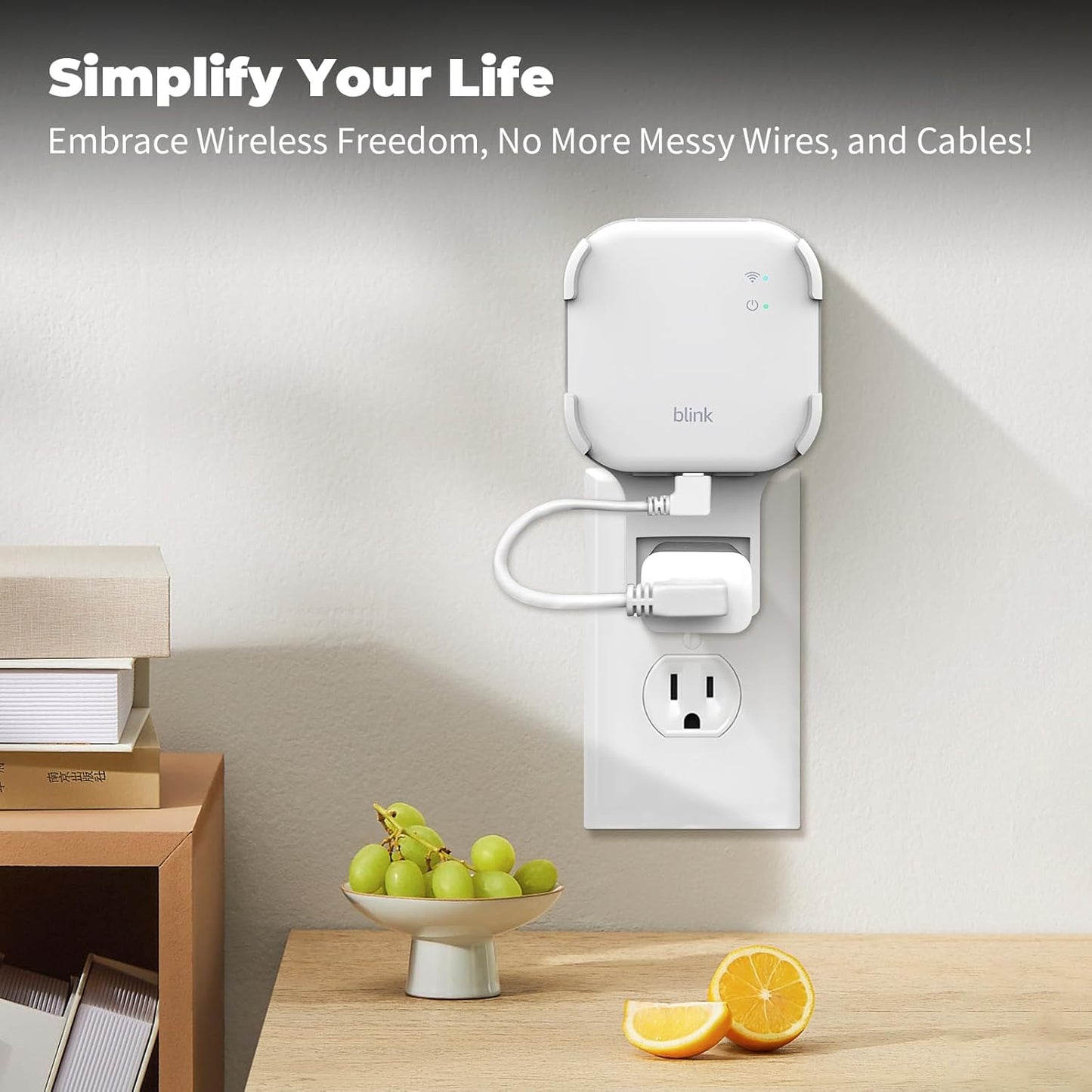 256GB MicroSD Card & Wall Mount for Blink Sync Module XR with Short Cable – Declutter, Save Space, and Effortlessly Enhance Security(1 Pack)