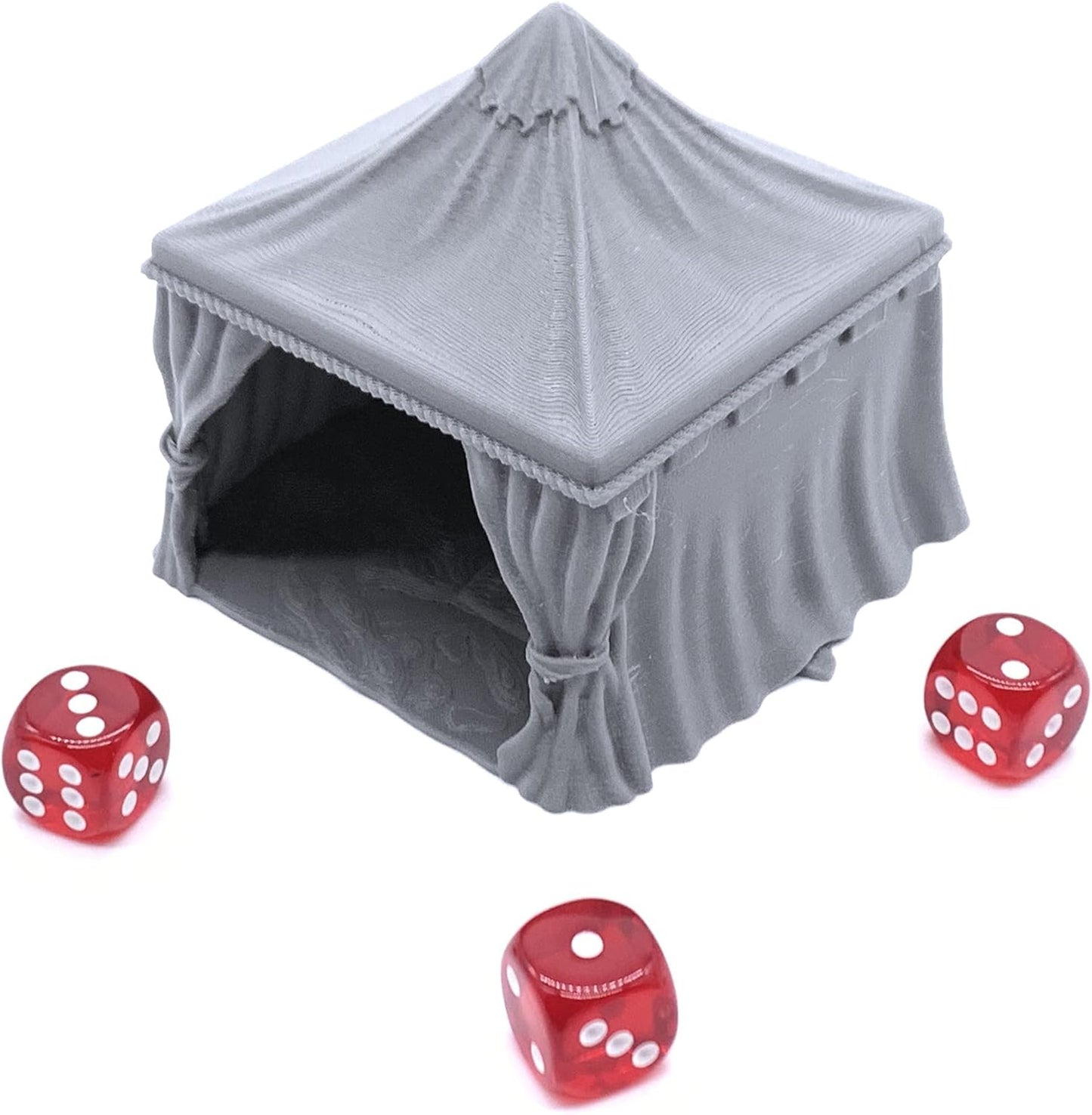 EnderToys Traveler's Camp II by Printable Scenery, 3D Printed Tabletop RPG Scenery and Wargame Terrain 28mm Miniatures