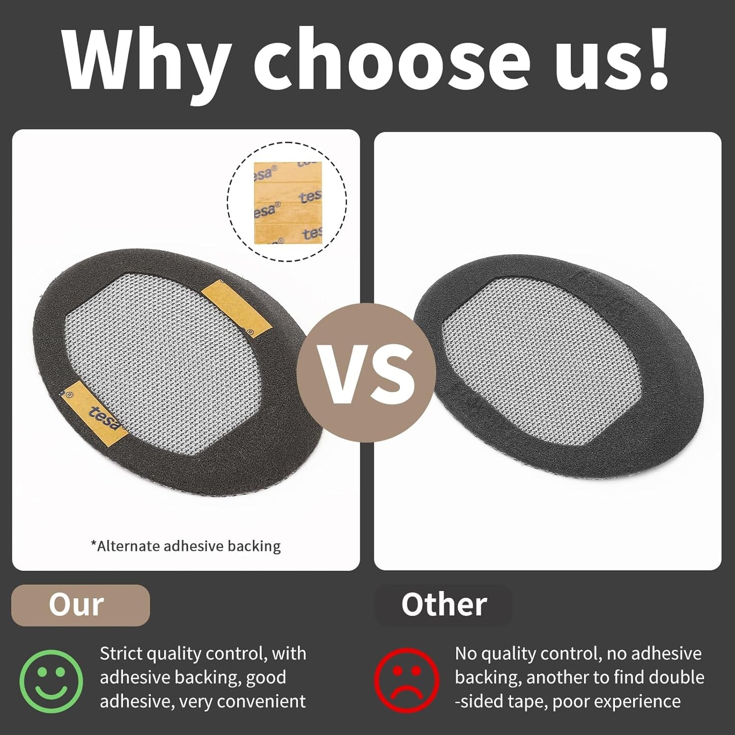 Damex Ear Cushions for Bose qc35 ii Replacement Ear Pads, Compatible with Bose QuietComfort 35 Replacement earpads, Increased Stitching,no Breakage, Protein Leather, Softly. (Black)