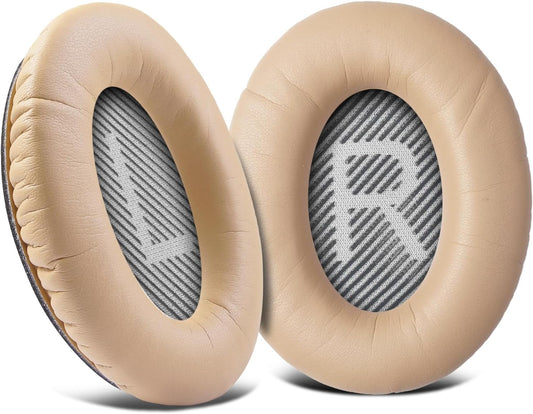 Ear Pads for Bose QC35: Durable Comfortable Noise Cancellation Replacement Cushion Earpads for Bose Quitecomfort 35 QC35 QC35 ii Headphones with Good Audio Quality