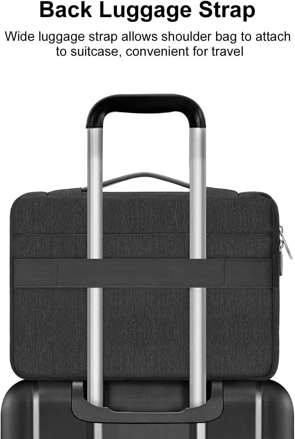 MOSISO 360 Protective Laptop Case 15 inch, Laptop Sleeve Compatible with MacBook Air 15 M4 A3241 M3 A3114 M2 A2941 2025-2023, Dell XPS 15, Side Open Bag with 2 Raised&1 Flapover Pockets, Slate Gray