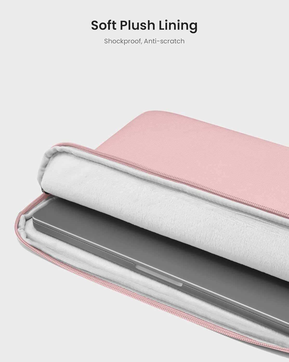 tomtoc Slim Laptop Sleeve for 14-inch MacBook Pro M4/M3/M2/M1 Pro/Max 2024-2021, Water-Resistant Protective Case for 13.8 Inch Surface Laptop AI PC, Accessory Bag