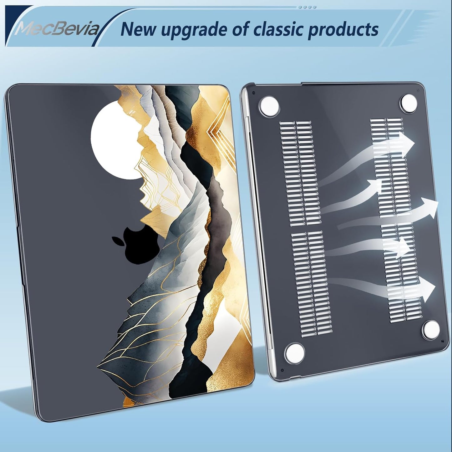 Compatible with MacBook Air 15 inch Case, M4 A3241/M3 A3114/M2 A2941 (Released 2025 to 2023), Hard Shell, Keyboard Cover, Screen Protector, Webcam Cover & Type-C Adapter, 019