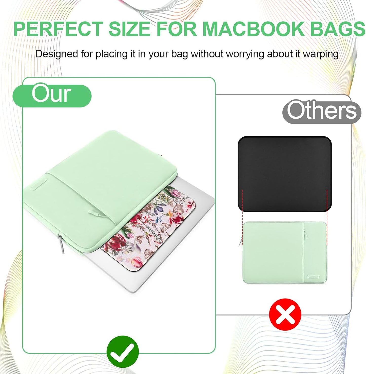 3 Pack Small Mouse pad Beautiful Flowers Plants Mouse Pads for Wireless Mouse Office Computer Mousepad for Desk Mat Laptop with Non-Slip Rubber Base(Flower)