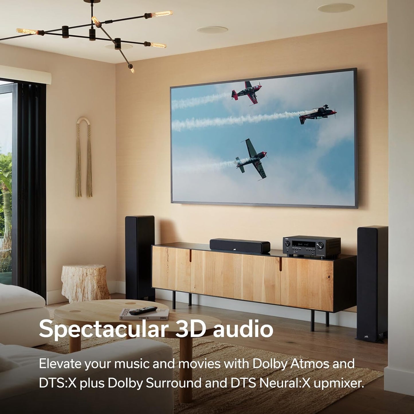 Denon AVR-S970H 8K Ultra HD 7.2 Channel (90Watt X 7) AV Receiver - Built for Gaming, Music Streaming, 3D Audio & Video, Alexa + HEOS, Black