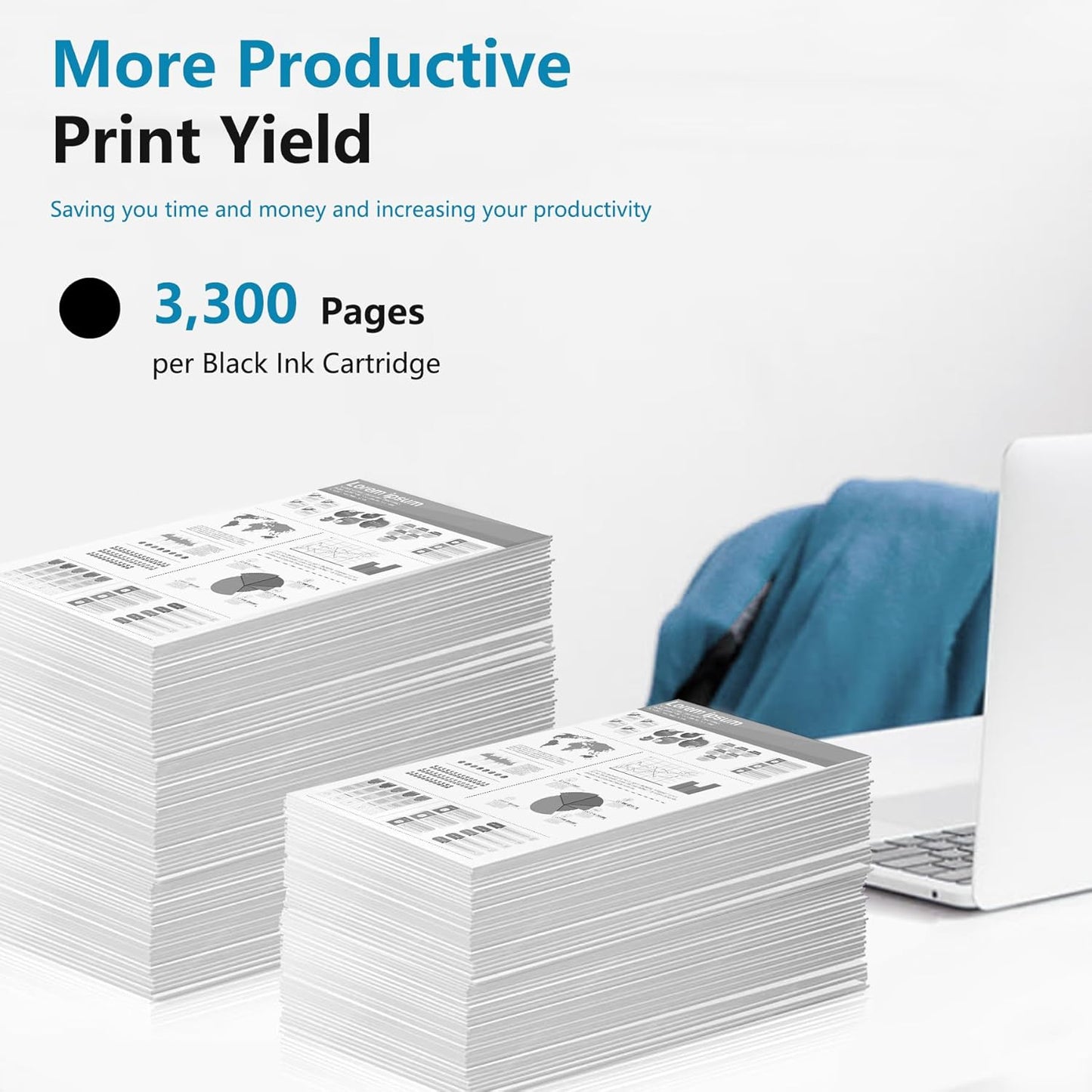 H625 N7DWF High Yield Toner Cartridge (1-Pack, Black): Compatible N7DWF Toner Cartridge Replacement for Dell H625 H625cdw H825 H825cdw S2825cdn S2825 Printer