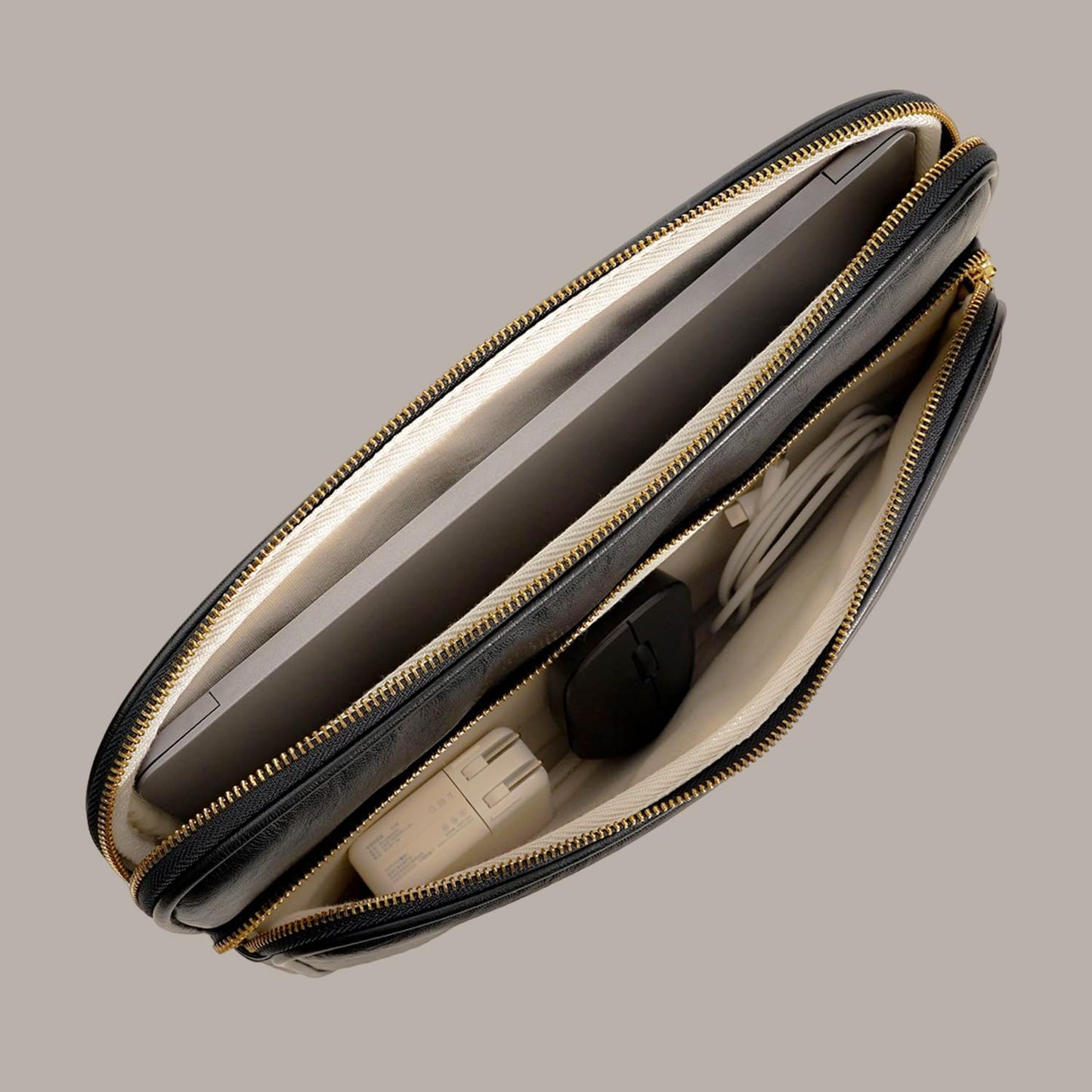 Laptop Sleeve Bag 13 Inch Compatible with 2024 MacBook Air 13 M3 M2 M1, New MacBook Pro 13 M2 M1, Dell XPS 13 Color Black