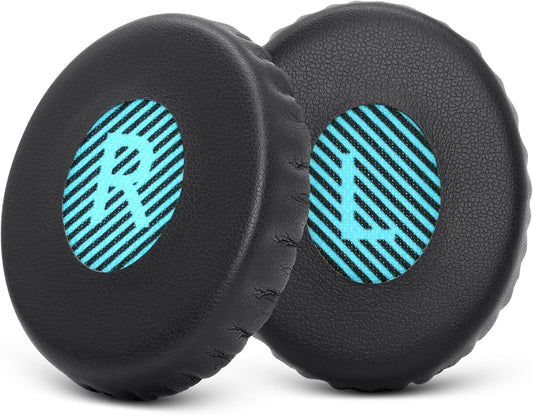 GEVO Ear Pads Cushions Replacement for Bose On-Ear 2 Headphones,Earpads for Bose OE2/OE2i/SoundTrue On-Ear/SoundLink, Earpads with High Dense Noise Isolation Foam,Protein Leather,Black&Blue