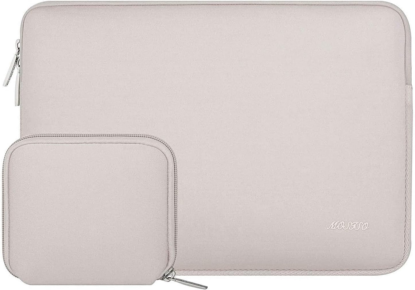 MOSISO Laptop Case 13 inch, 13 inch Laptop Sleeve Bag Compatible with MacBook Air 13 M4 M3 M2 M1 2025-2018 / Pro 13 M2 M1 2025-2016, Neoprene Computer Sleeve Bag with Small Case, Rock Gray