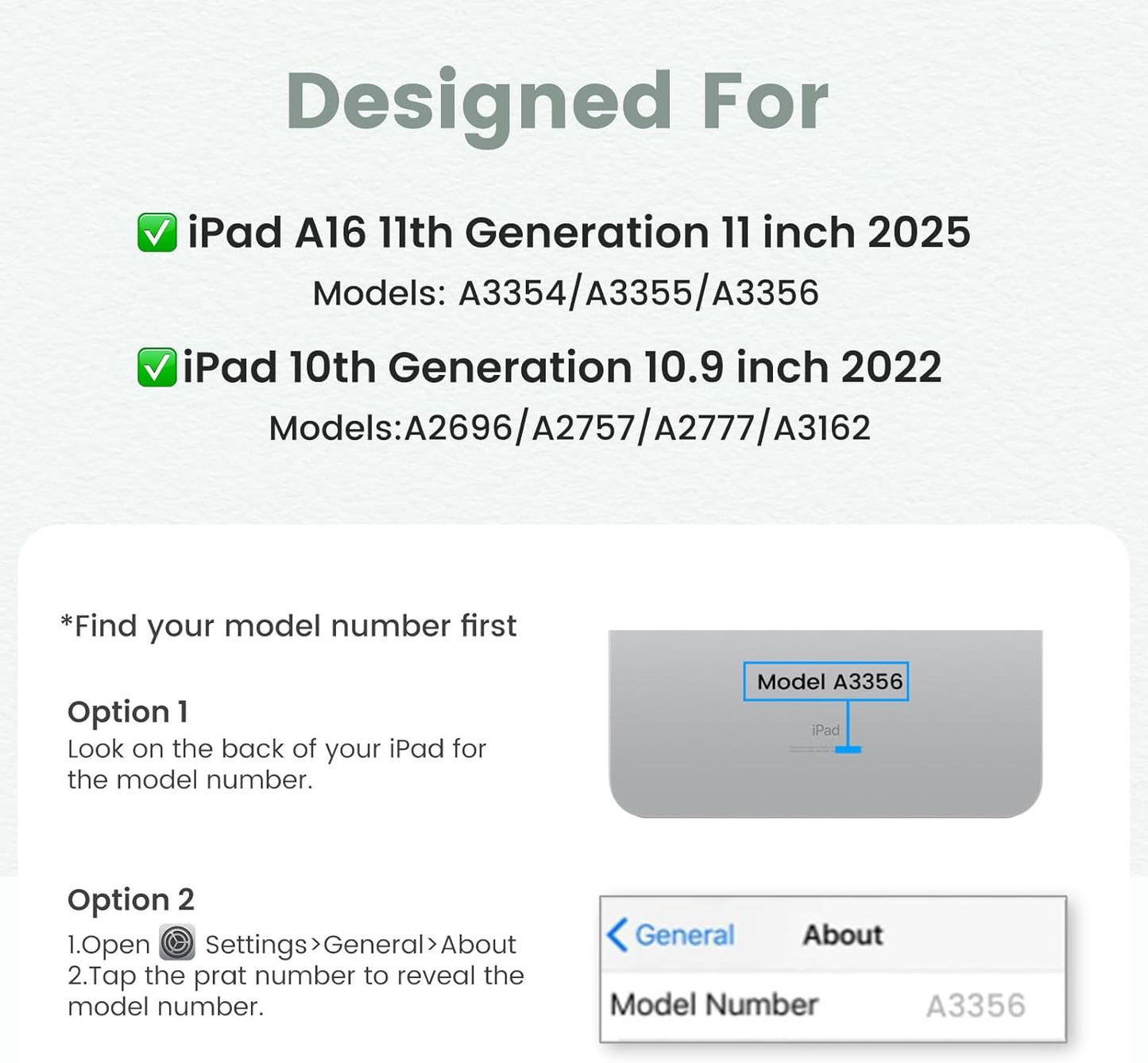BLUTLOTUS for iPad 11th (A16) 10th Generation Case with Keyboard (2025/2022) - 360° Rotatable Magnetic Folio Cover, 7 Color Backlit Detachable Keyboard with Pencil Holder(Green)