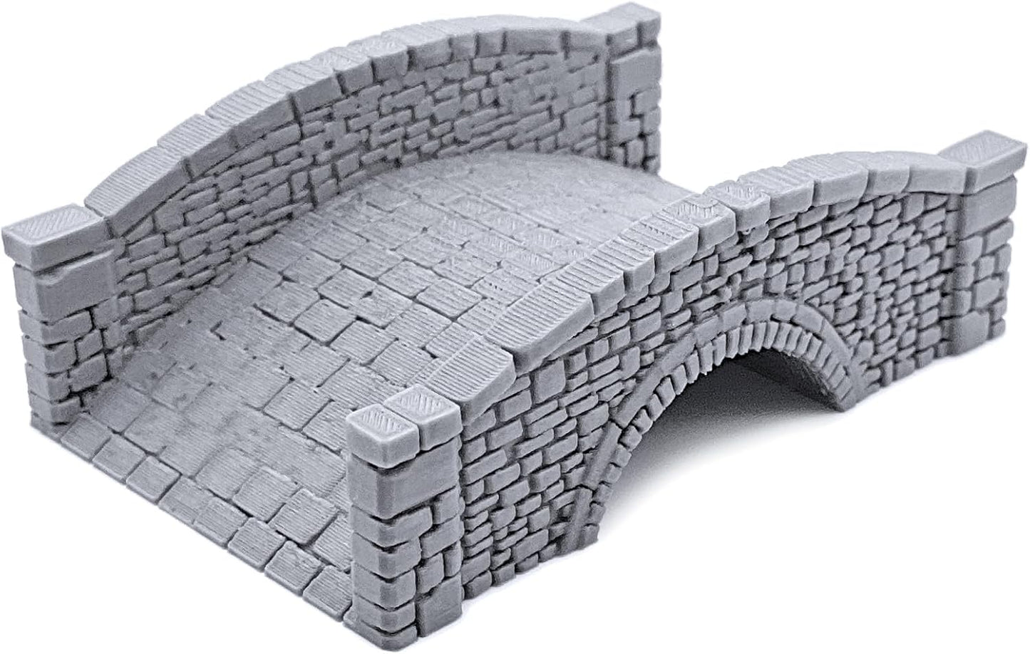 EnderToys Stone Footbridges by Printable Scenery, 3D Printed Tabletop RPG Scenery and Wargame Terrain 28mm Miniatures