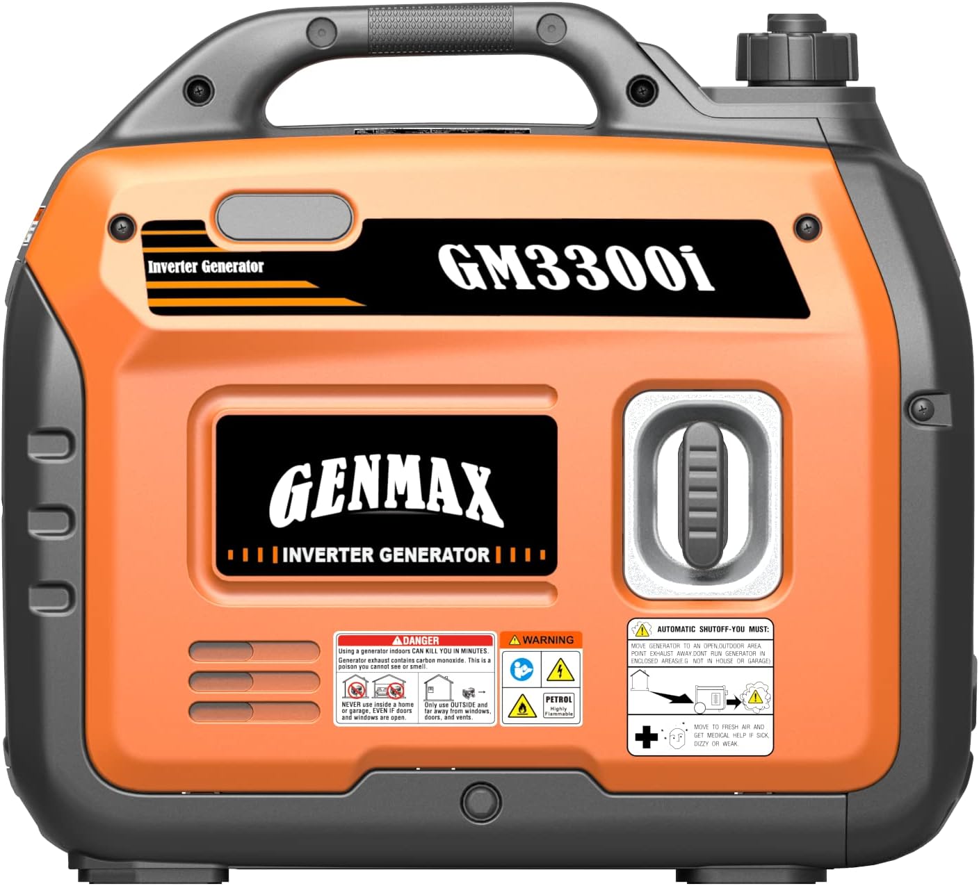 GENMAX Generator，EPA Compliant, Eco-Mode Feature, Ultra Lightweight for Backup Home Use & Camping