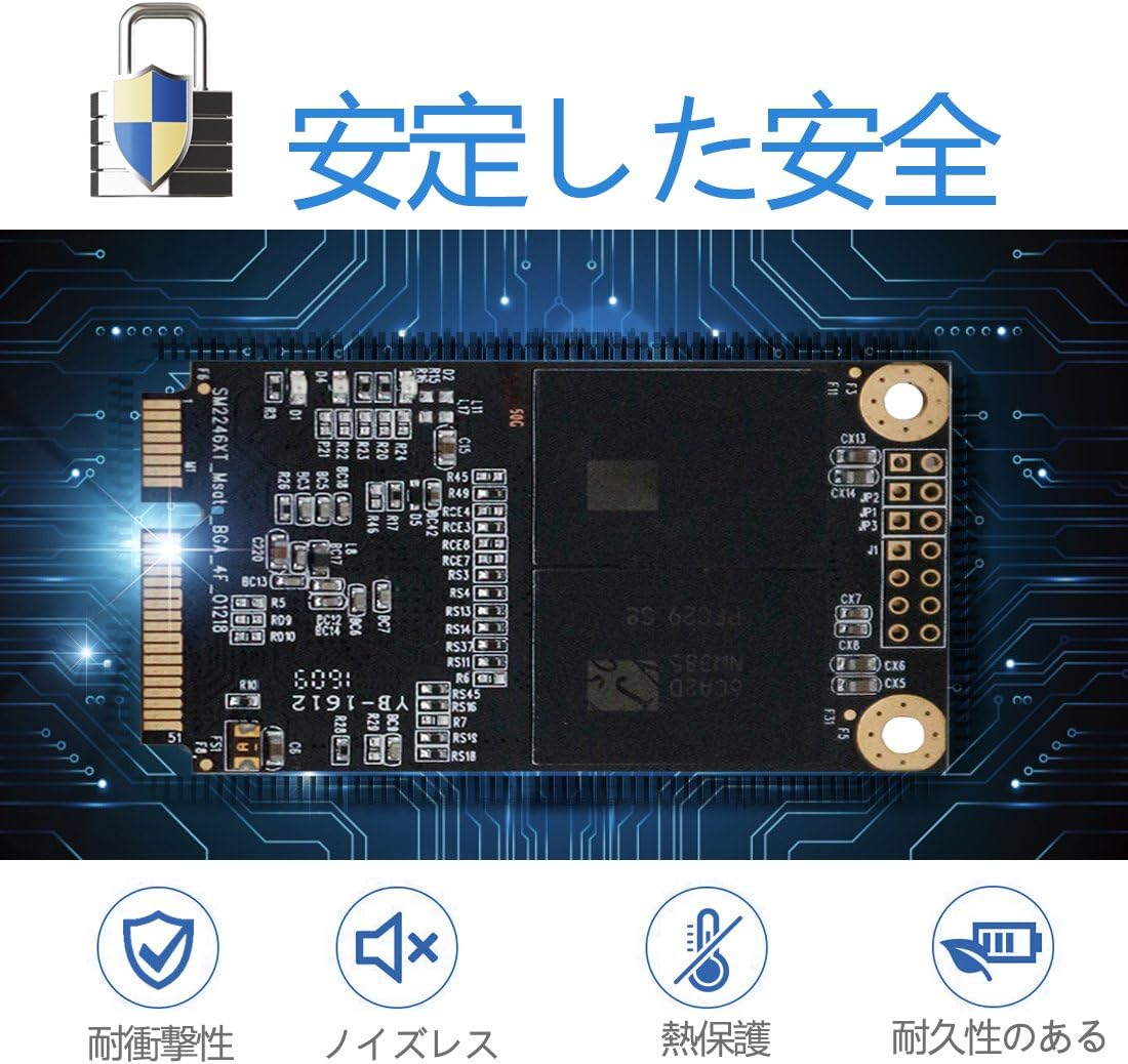 Dogfish Msata 256GB Internal Solid State Drive Mini Sata SSD Disk