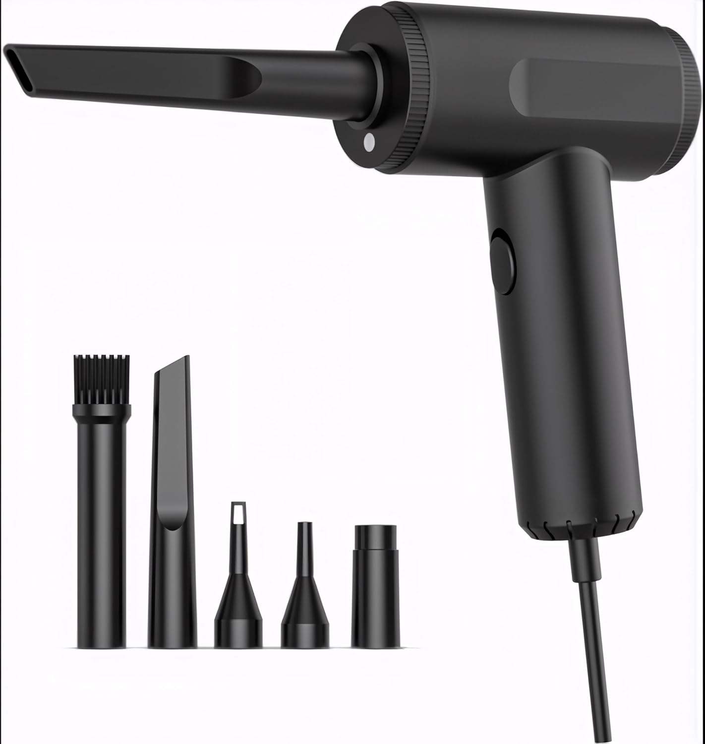 Air Duster - Electric Air Blower - 5.74 oz High Power Cleaning for Computer - PC - stepless Speed Control Compressed Air