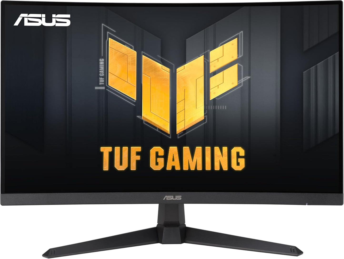 ASUS TUF Gaming 27” 1080P Curved Monitor (VG27VQ3B) – Full HD, 180Hz, 1ms, Extreme Low Motion Blur Sync, FreeSync, 1500R Curvature, Eye Care, 90% DCI-P3, DisplayWidget, 3 yr Warranty