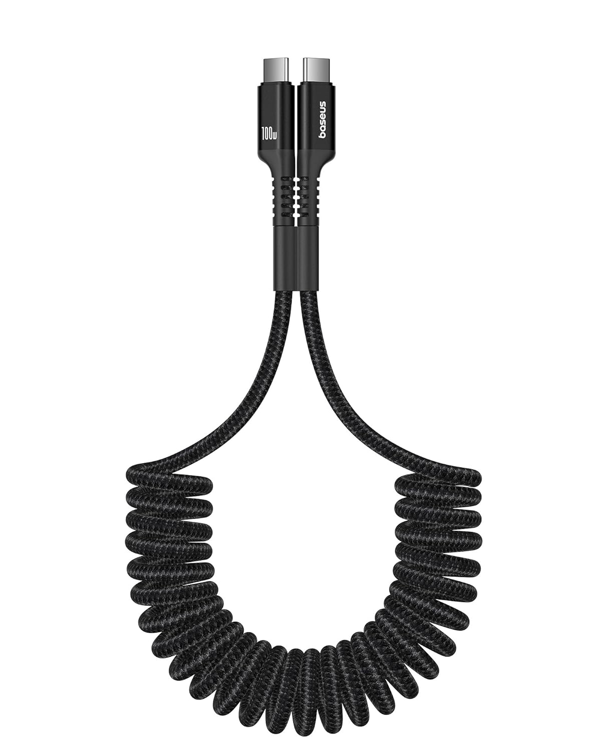 Baseus 100W 5A Fast Charging USB C Car Cable - Compatible with iPhone 15/Pro/Plus/Pro Max, Samsung Galaxy S23 S22 S21, Note 20 10 (3.3ft)