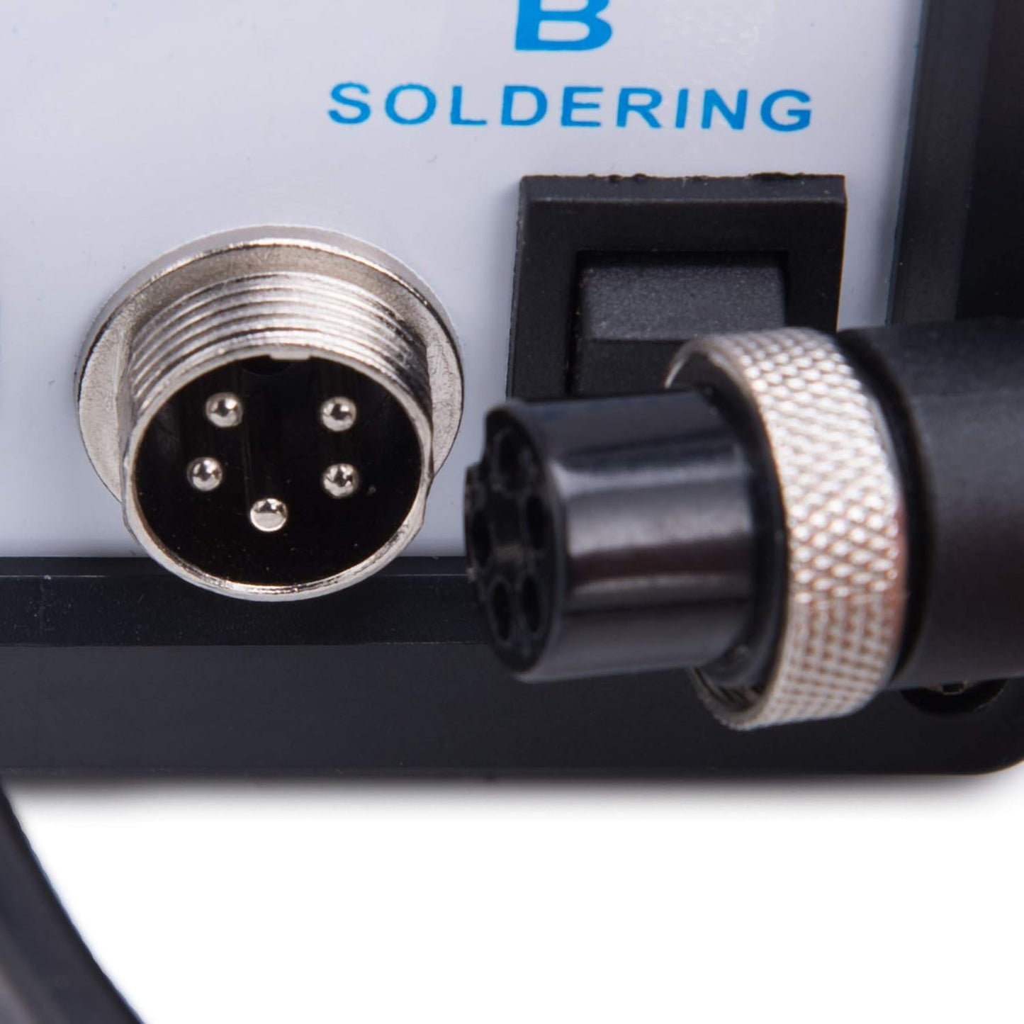 CREWORKS 2 in 1 SMD Soldering Iron & Hot Air Rework Station with LED Display, 898D Soldering Kit with Heat Gun, Digital Electronic Repair Tool with 11pcs Soldering Tips