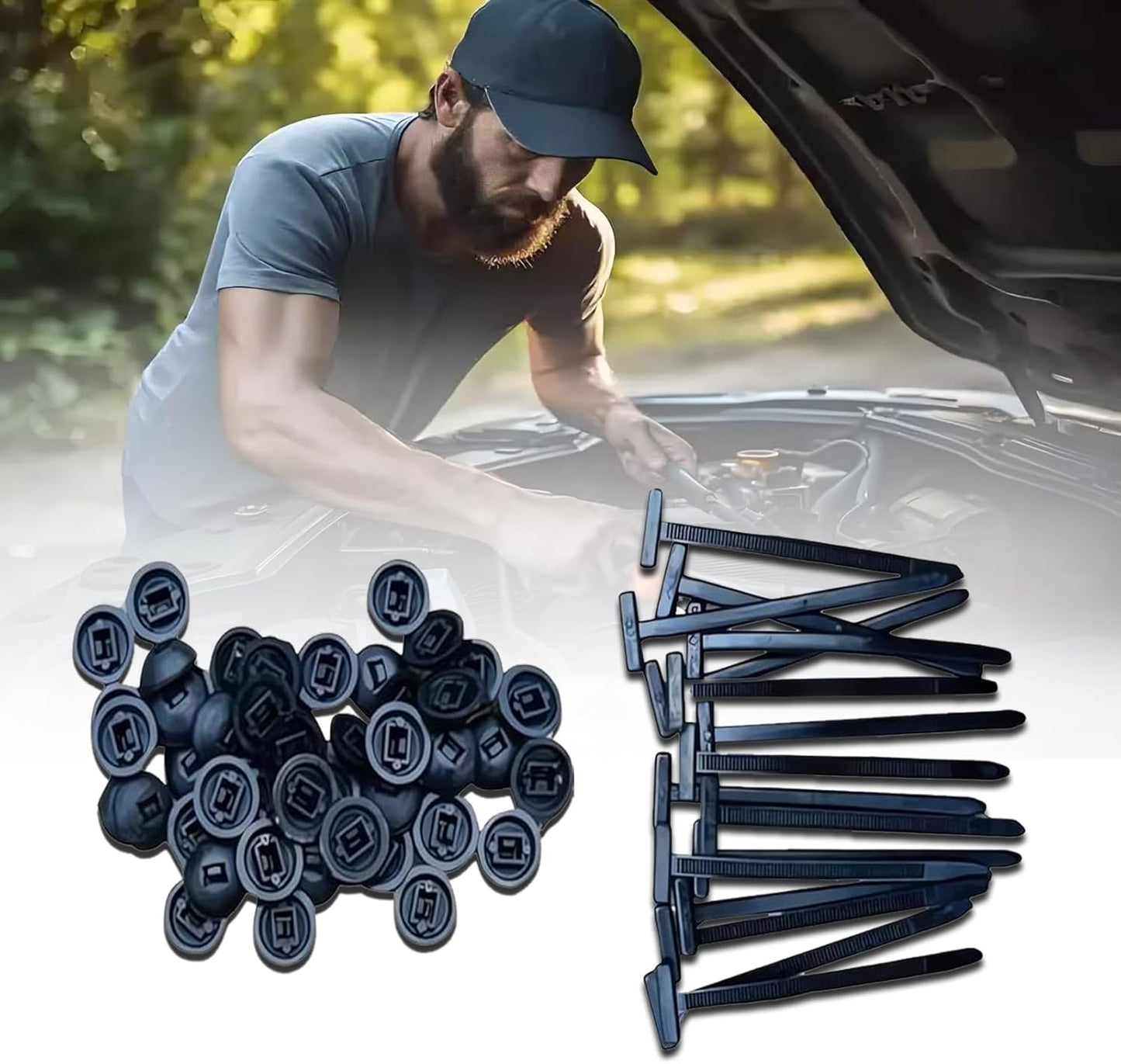 2026 upgraded heavy-duty self-locking nylon cable ties with uv protection for car repair, home, and cable management (20)