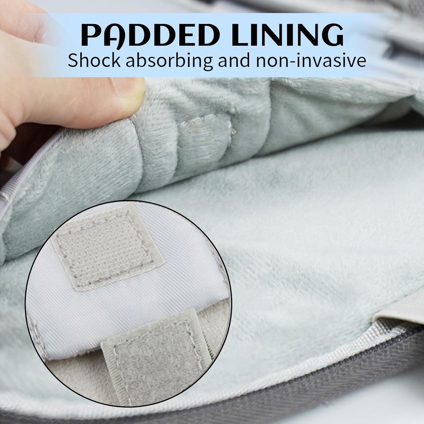 BoAn Laptop Sleeve Case, Handbags Portable Laptop Bag, 15.6 inch Bag Shockproof Protective Notebook Case with Accessory Pocket, for 15.6 inch HP, ASUS, Lenovo, Acer, Notebook, Computer, Black